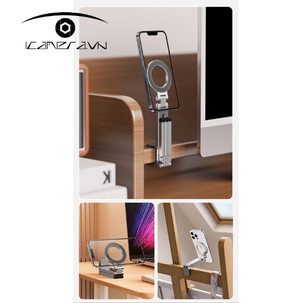 Magsafe E01S Chân Máy Điện Thoại bỏ túi gấp gọn