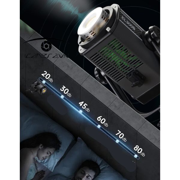 Đèn Led EL200B 200W Studio quay phim chụp ảnh