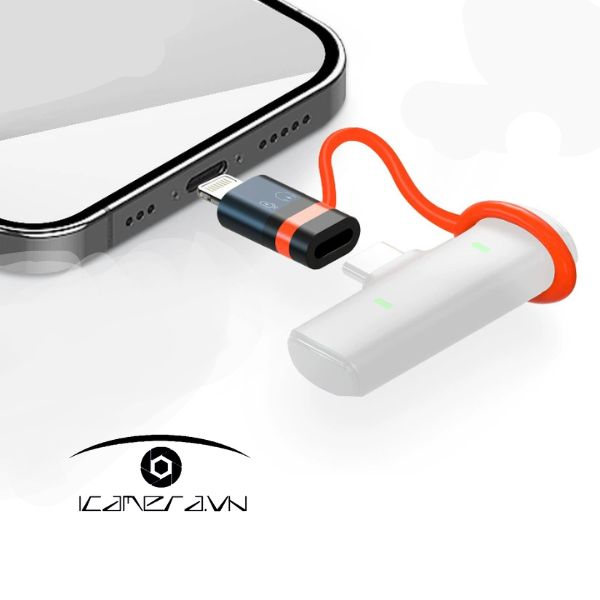 Giắc chuyển đổi âm thanh từ Type-C ra Lightning
