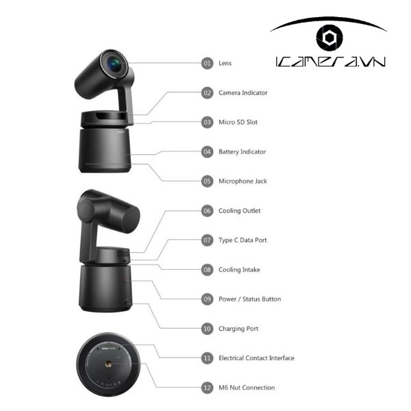 Obsbot TAIL Air webcam chính hãng