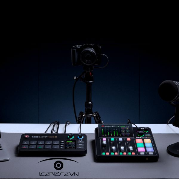 RodeCaster Video S bàn điều khiển âm thanh và video đa năng