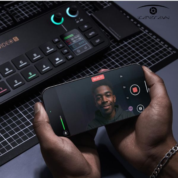 RodeCaster Video S bàn điều khiển âm thanh và video đa năng