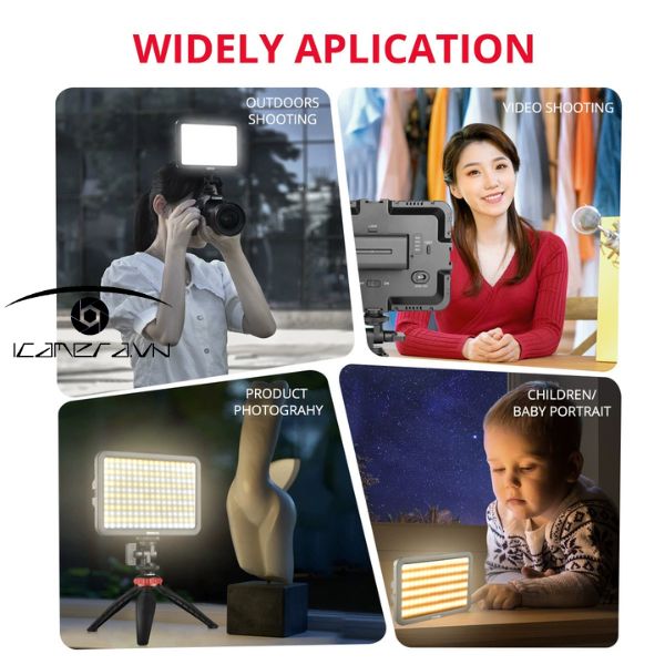 Đèn led Yelangu Led204 dùng cho máy ảnh