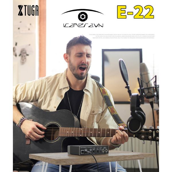 SoundCard thu âm Xtuga E-22