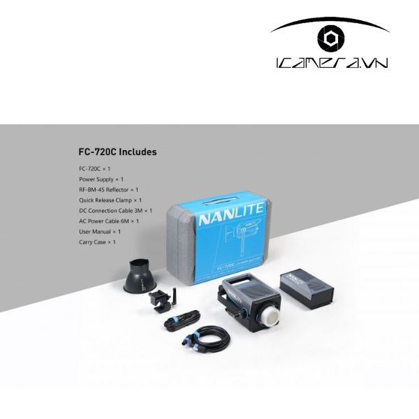 Đèn LED Nanlite FC-720C RGBW Spot Light 720W Chính Hãng