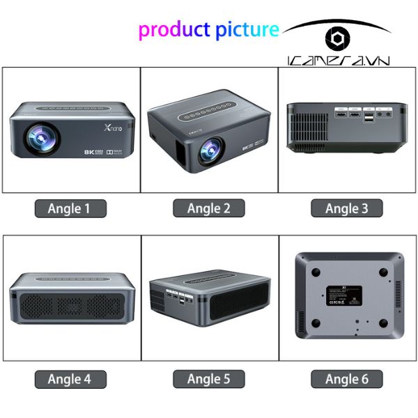Máy chiếu X1 hệ điều hành Android độ phân giải Full HD 1080P