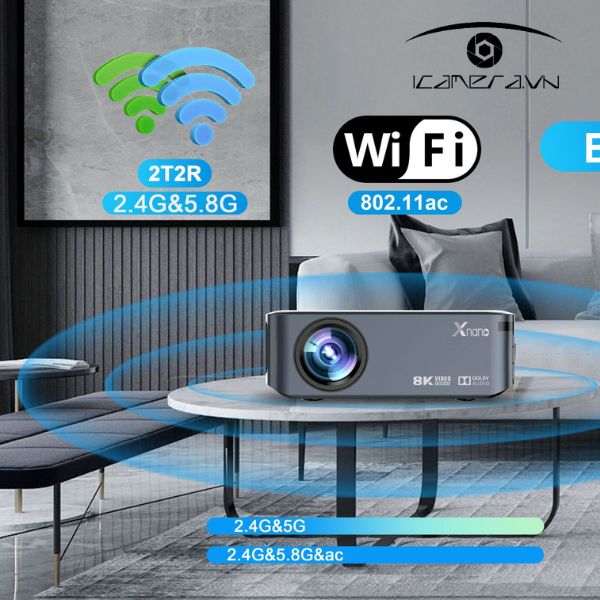 Máy chiếu X1 hệ điều hành Android độ phân giải Full HD 1080P