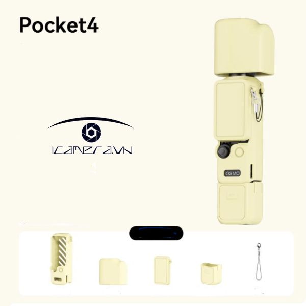 Vỏ bảo vệ silicon cho DJI Osmo Pocket 4