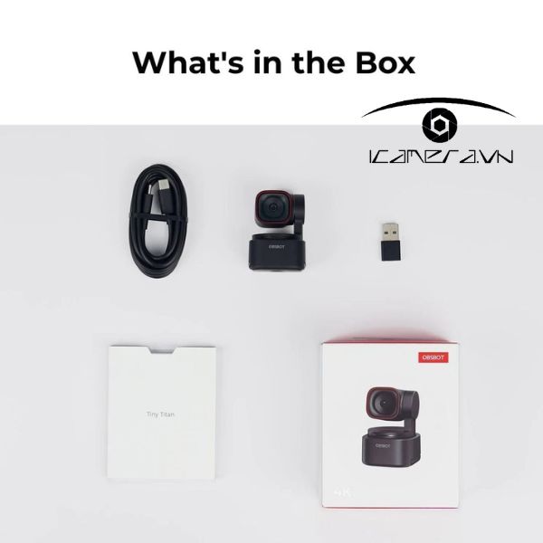 Webcam Obsbot Tiny 3 Lite 4K PTZ