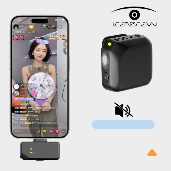 Micro không dây D18 Mic Mini Ai chính hãng giá rẻ