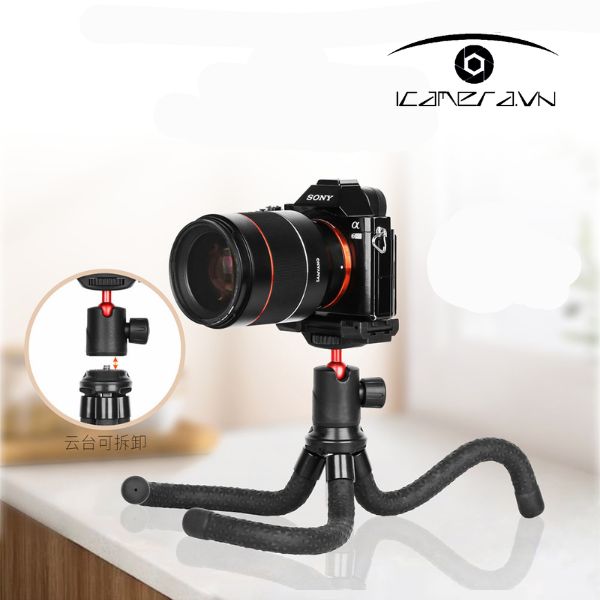 Chân bạch tuộc Tripod Kingjoy KT-500 + BD-50