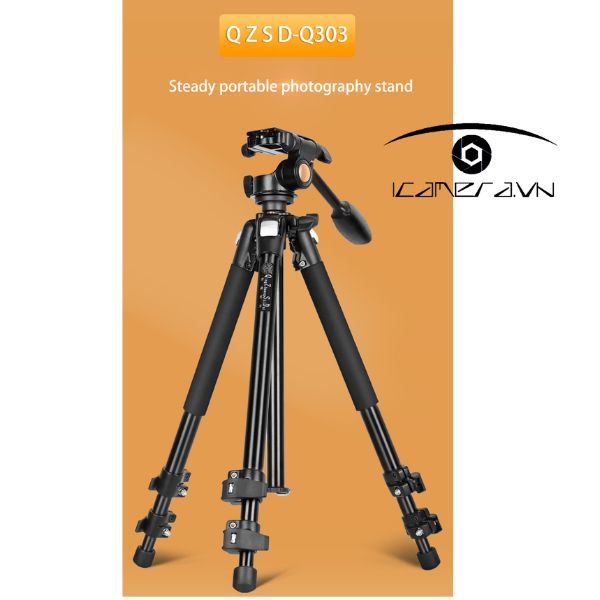 Chân máy ảnh Tripod Beike QZSD Q303