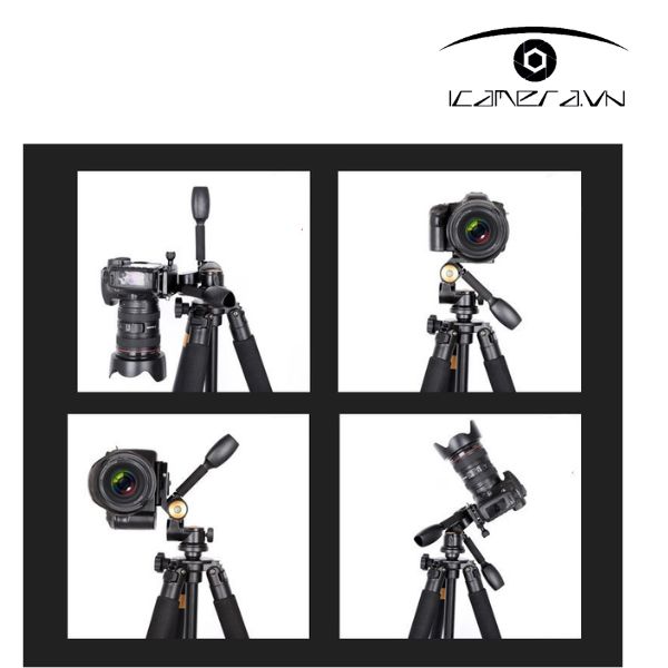 Chân máy ảnh Tripod Beike QZSD Q620