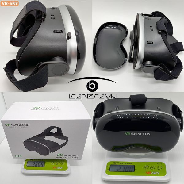 Kính thực tế ảo VR Shinecon G18 thế hệ mới