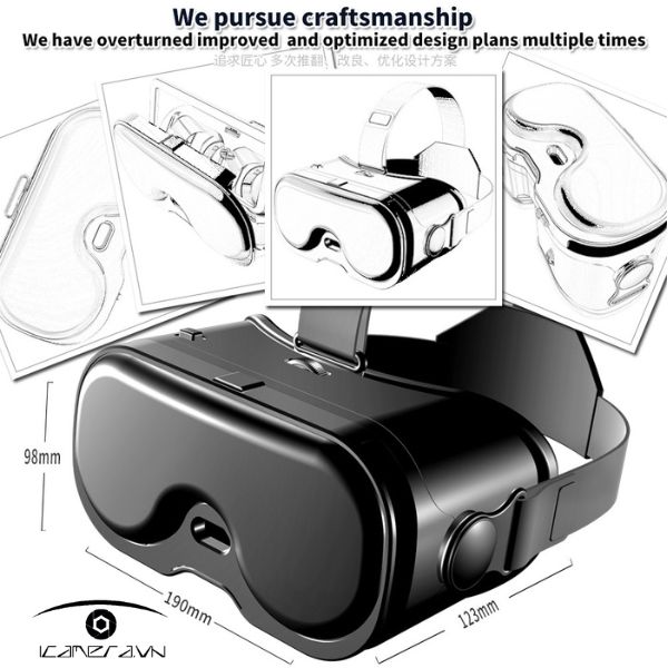 Kính thực tế ảo VR Shinecon Q8 chính hãng giá rẻ
