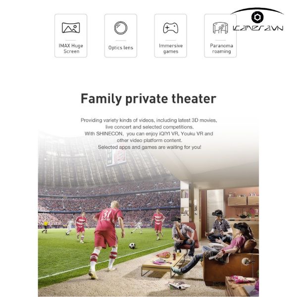 Kính thực tế ảo VR Shinecon G04BS