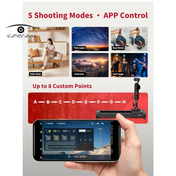 Thanh trượt điện Slider iFootage Pico Pro