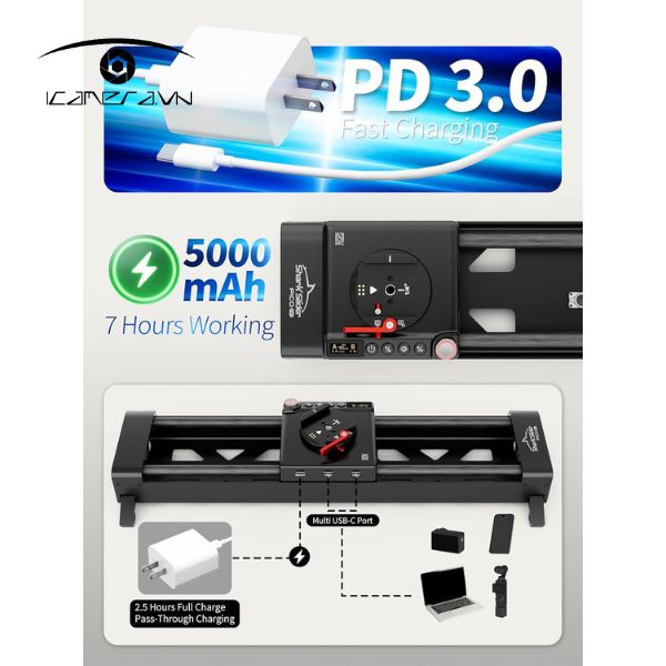 Thanh trượt điện Slider iFootage Pico Pro