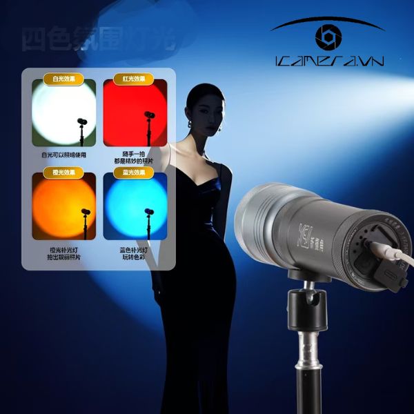 Đèn Pin Led RGB cầm tay XSJ X15RGB