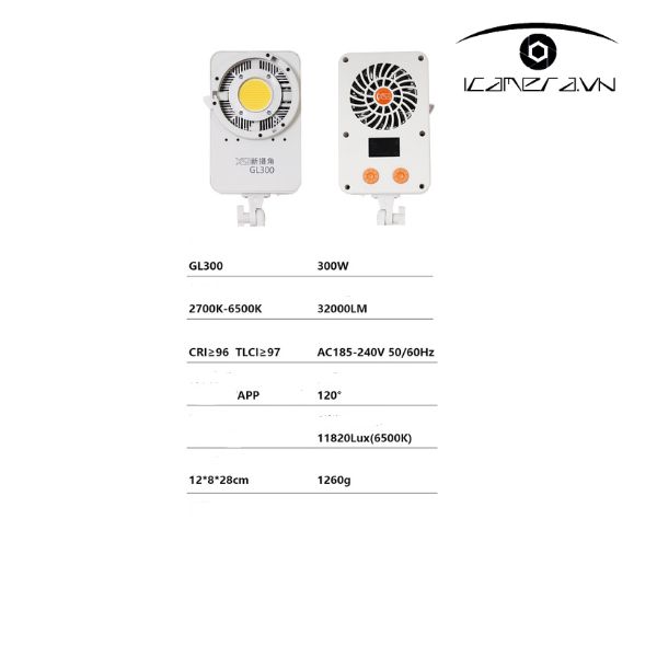Đèn Led GL300 Video Light quay phim