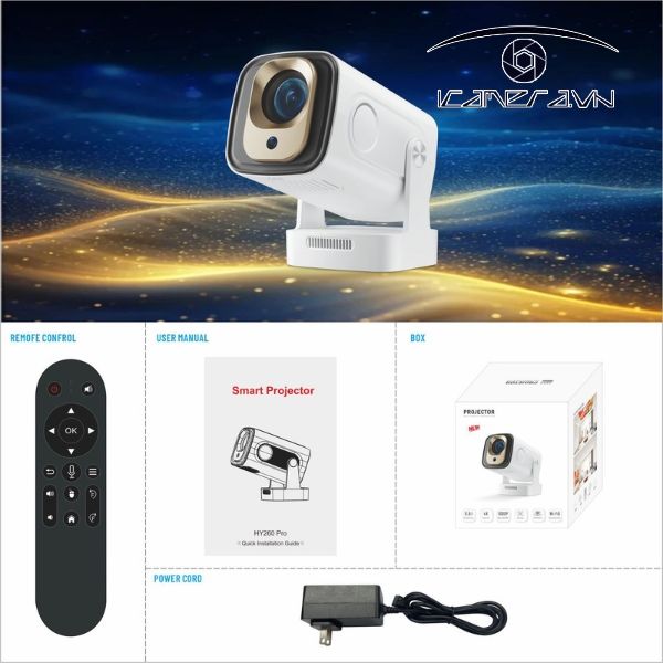 Máy chiếu mini HY260 Pro Full HD 1080P