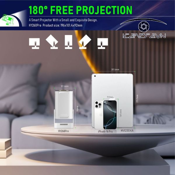 Máy chiếu mini HY260 Pro Full HD 1080P