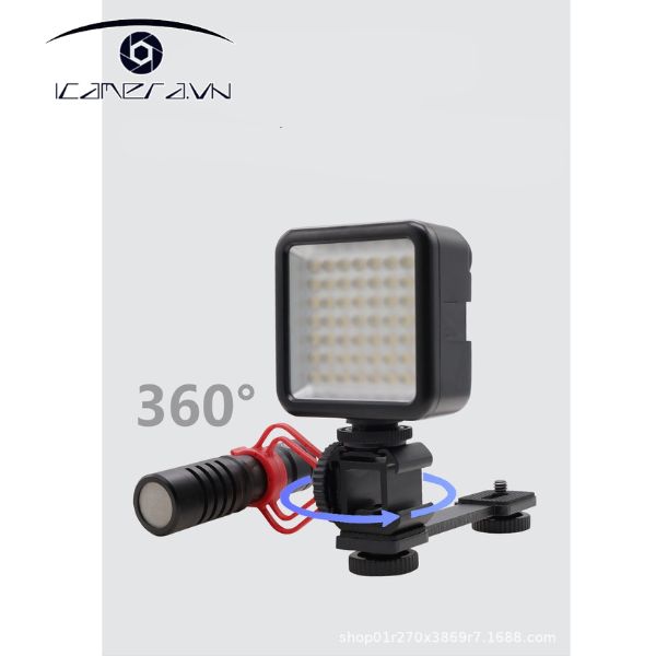 Mount gắn phụ kiện 3 Hot Shoe KHS-3L