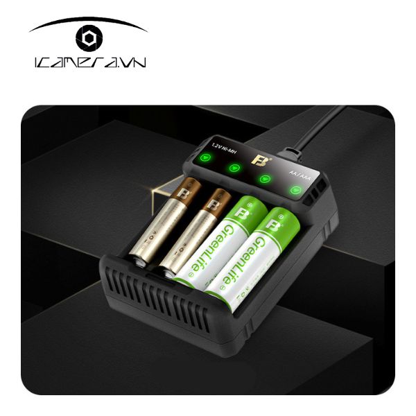Bộ sạc pin AA và AAA hãng FB-C61