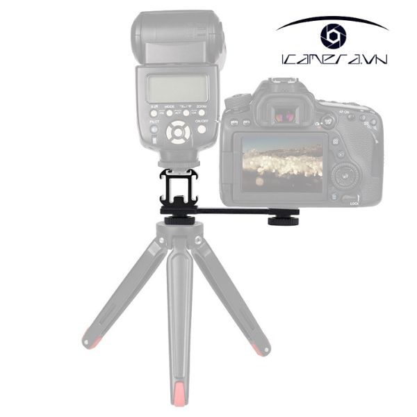 Mount gắn phụ kiện 3 Hot Shoe KHS-3L