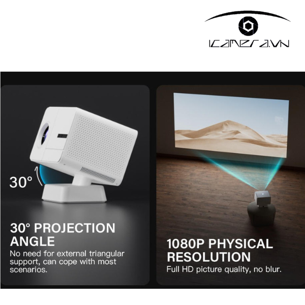 Máy chiếu mini P50 hệ điều hành Android độ phân giải Full HD 1080P