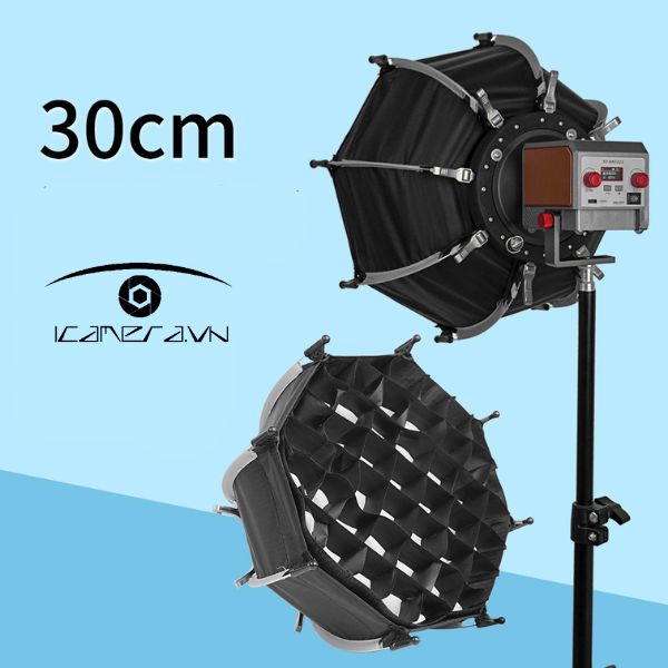Softbox bát giác thao tác nhanh XSJ K230 ngàm Bowen