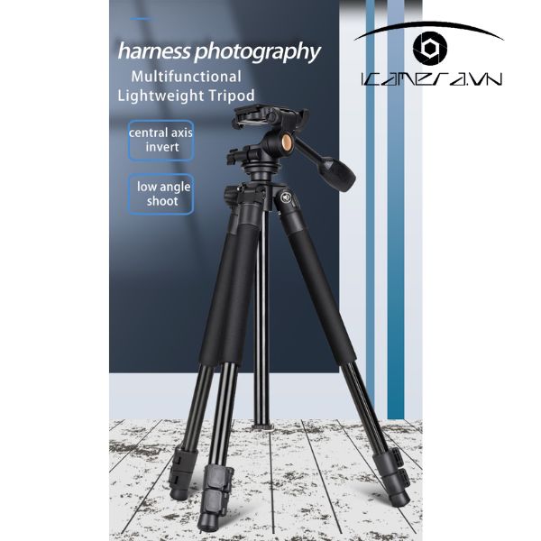 Chân máy ảnh Tripod Beike QZSD Q307