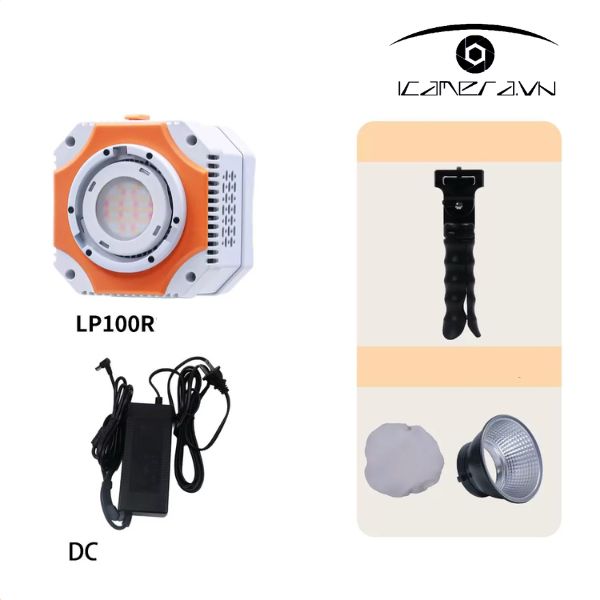 Đèn Led LP100RGB Video Light quay phim