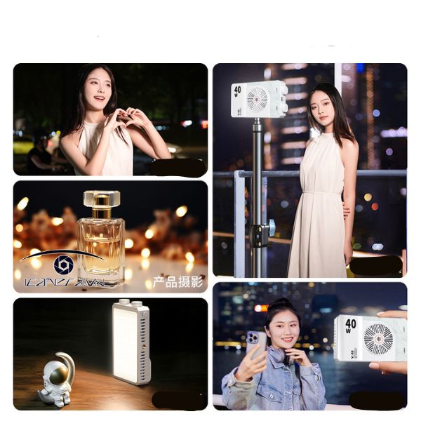 Đèn led V-40 cầm tay quay phim chụp ảnh giá rẻ