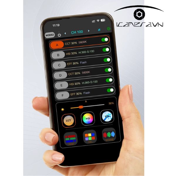 Đèn Led LP150B Video Light quay phim