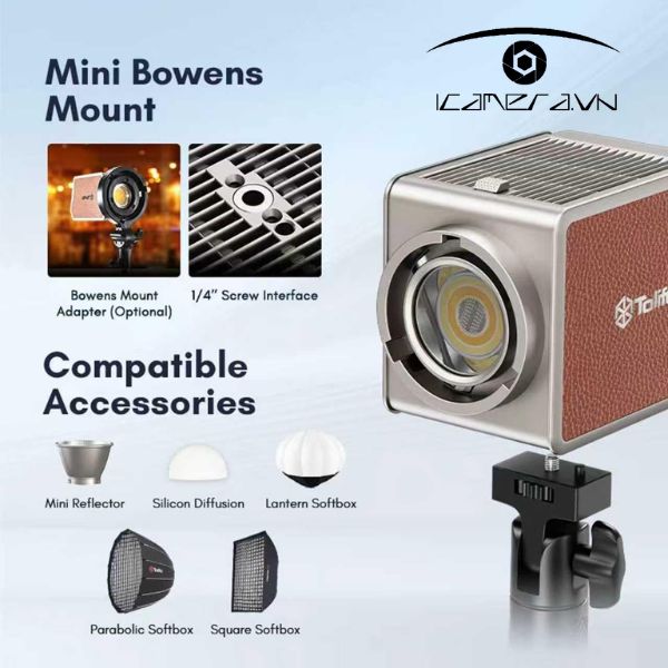 Đèn Led Tolifo PL-60RGB Video Light quay phim