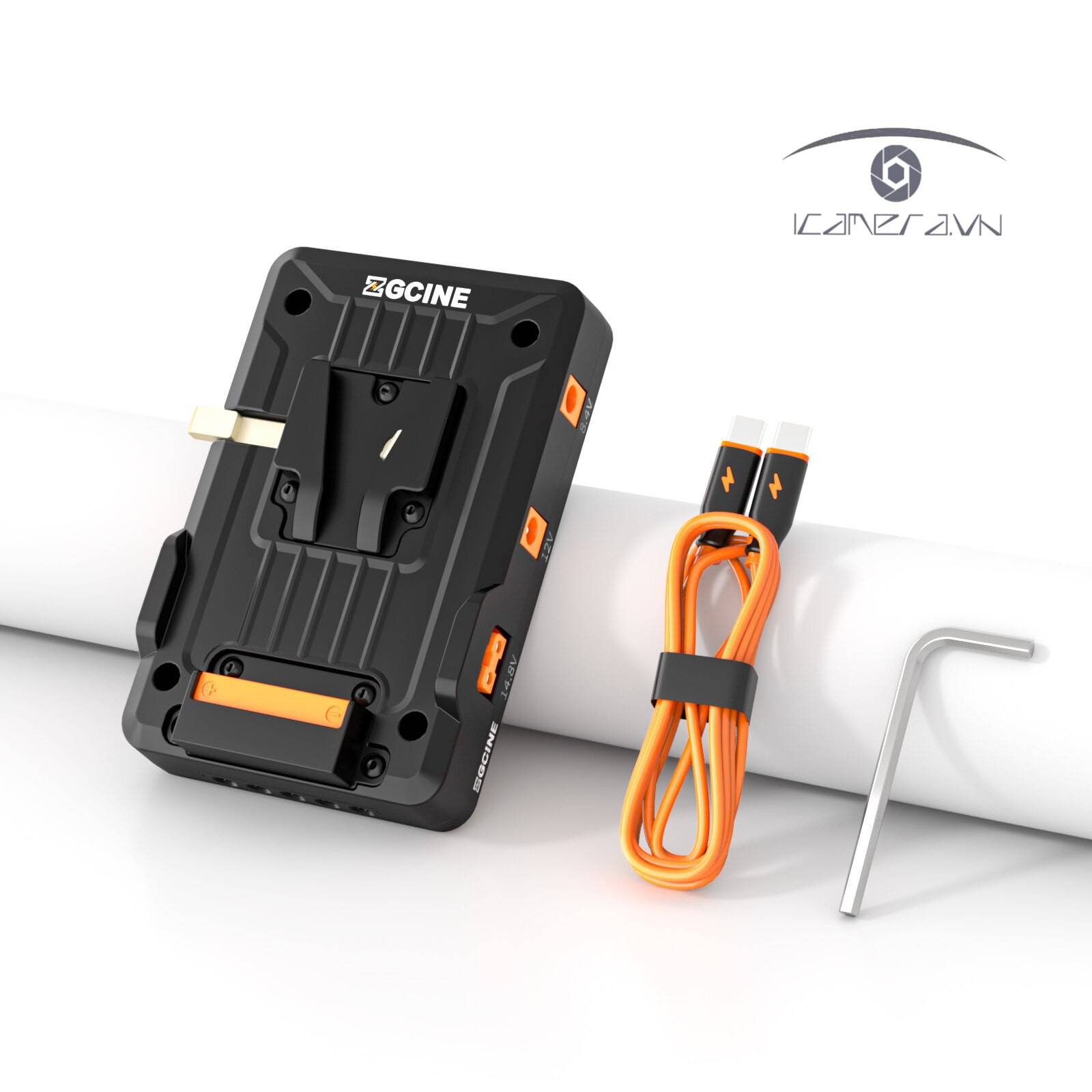 Tấm gắn pin V-mount ZGCINE VP2 KIT1