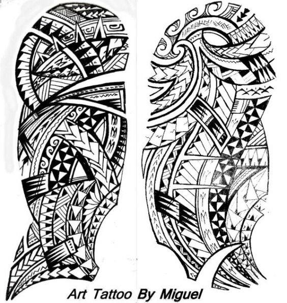 99 Hình xăm Maori ở cánh tay chân ngực lưng ý nghĩa nhất