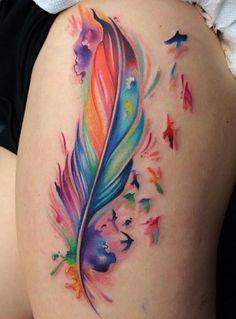 Amazing Watercolor Tattoos By A Czech Artist That Only Does One Tattoo A  Day  DeMilked