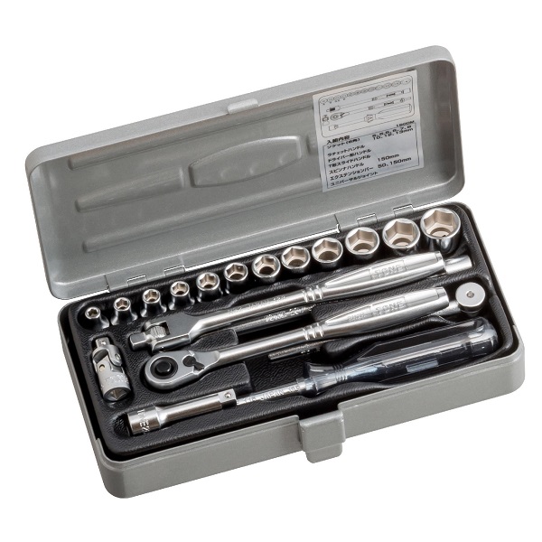 Hộp đầu khẩu và cần vặn TONE 1/4