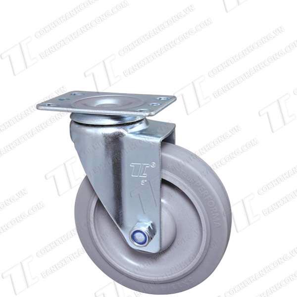 Bánh xe cao su nhiệt AHQ75 Xoay (75mm)