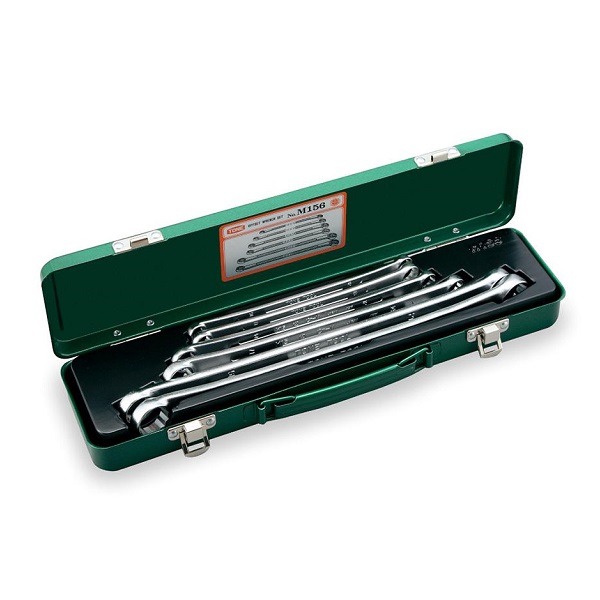 Bộ cà lê 2 đầu tròng cong 15 độ TONE M156