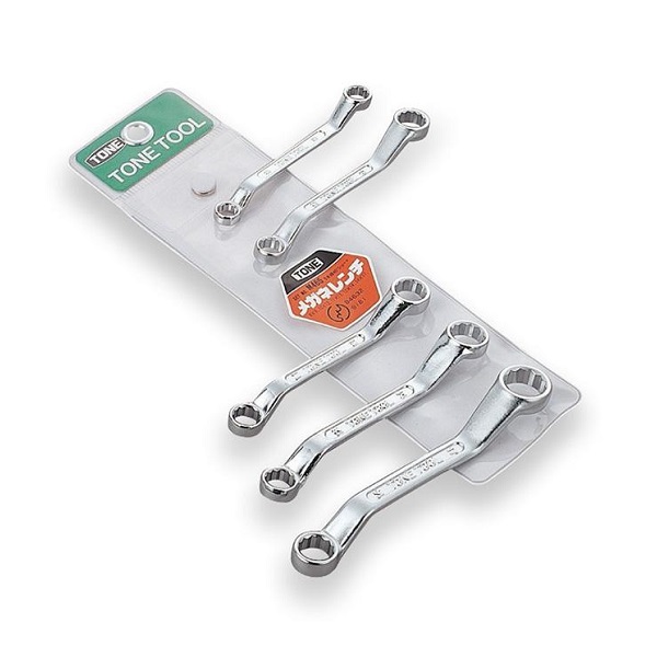 Bộ cà lê 2 đầu tròng cong 45 độ TONE M465