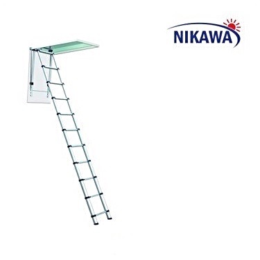 Thang nhôm rút gác xếp DLTL110