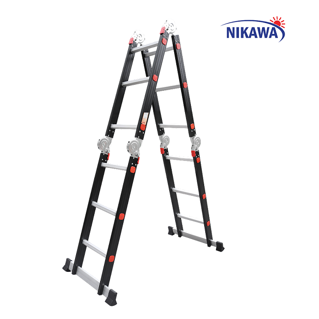 Thang nhôm gấp 4 đoạn Nikawa NKG-43 (1,75m)