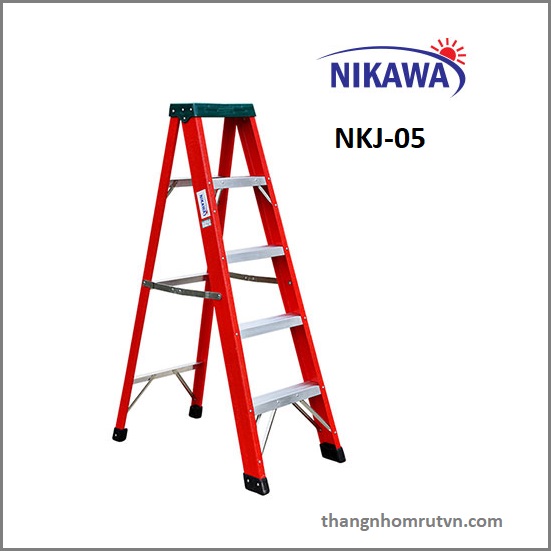 (1,5m) Thang cách điện chữ A Nikawa NKJ-5C