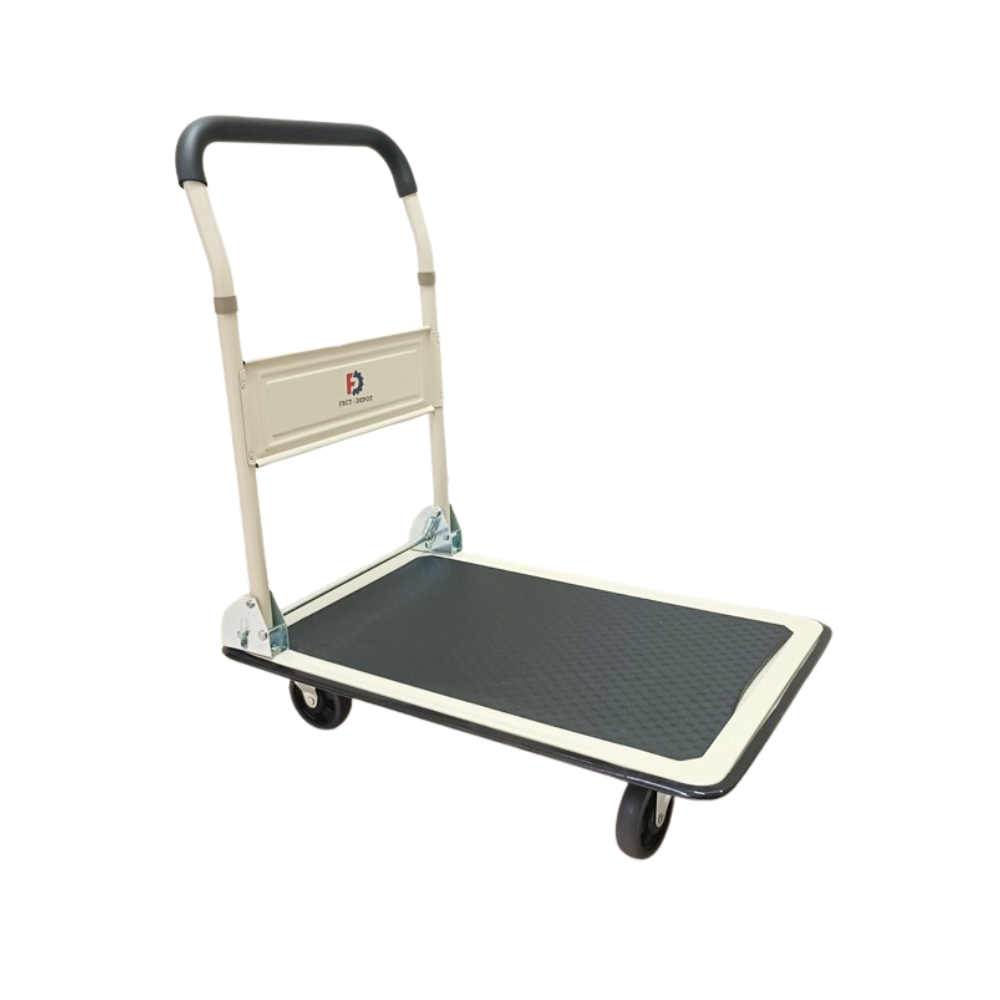 Xe đẩy hàng sàn thép  4 bánh 150kg gấp gọn FD-150
