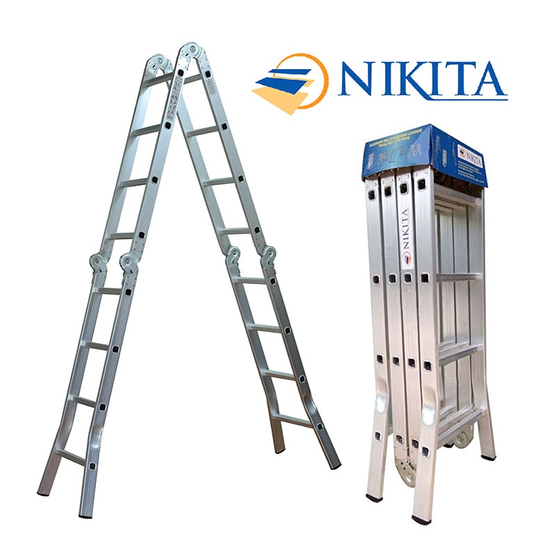 Thang gấp 4 khúc Nikita NIK74A (4m)