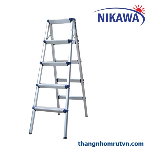 Thang nhôm gấp chữ A Nikawa NKD-05 New (1,26m)