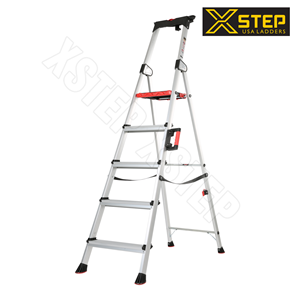 (5 bậc) Thang nhôm ghế kiểu Mỹ XSTEP XL-05